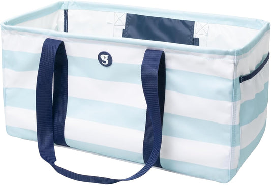 geckobrands Large Utility Tote - Durable Multipurpose Bag for Beach, Travel, Shopping & Outdoor Activities