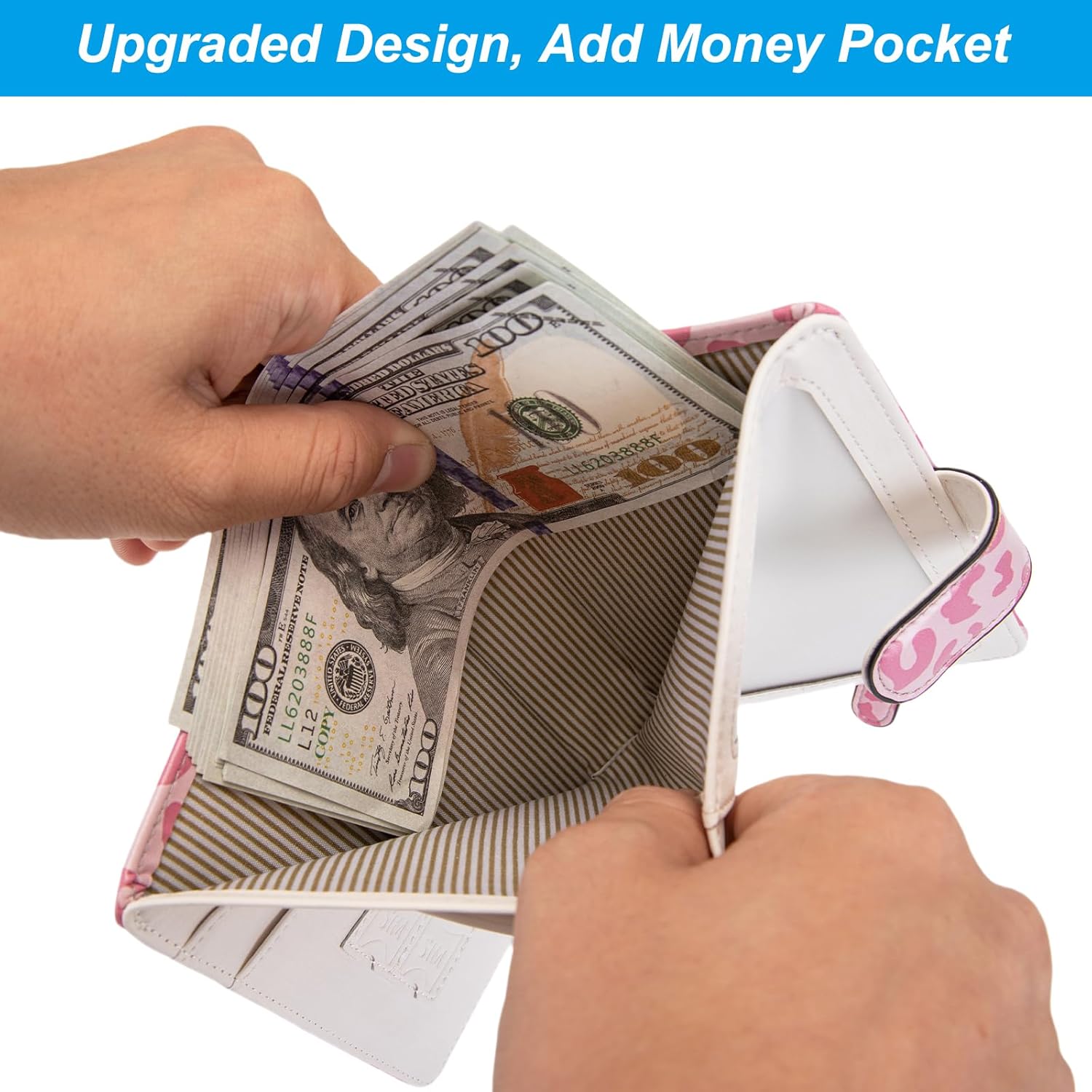 Passport Holder for Travel Essentials, RFID Blocking Passport Wallet Cover with Magnetic Closure