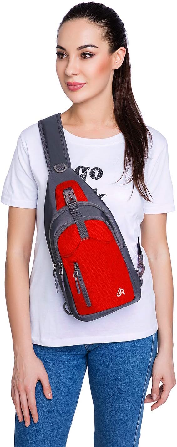 Y&R Direct 14 Colors Lightweight Sling Backpack Sling Bag Travel Hiking Small Backpack for Women