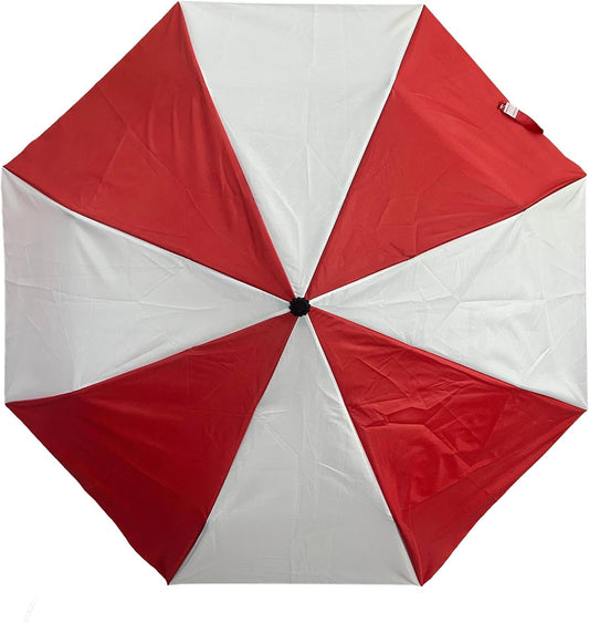 Topsy Turvy Compact Umbrella for Sports Games, Travel, Rain, UV Protection, & Everyday Use, Team Colors