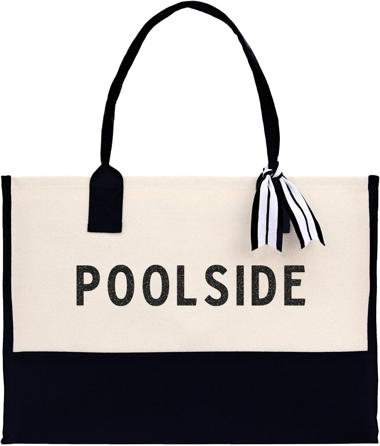 VANESSA ROSELLA Beach Tote Bag Large - Chic Tote Bag for Pool Gym Travel Cruise Picnic Road Trip