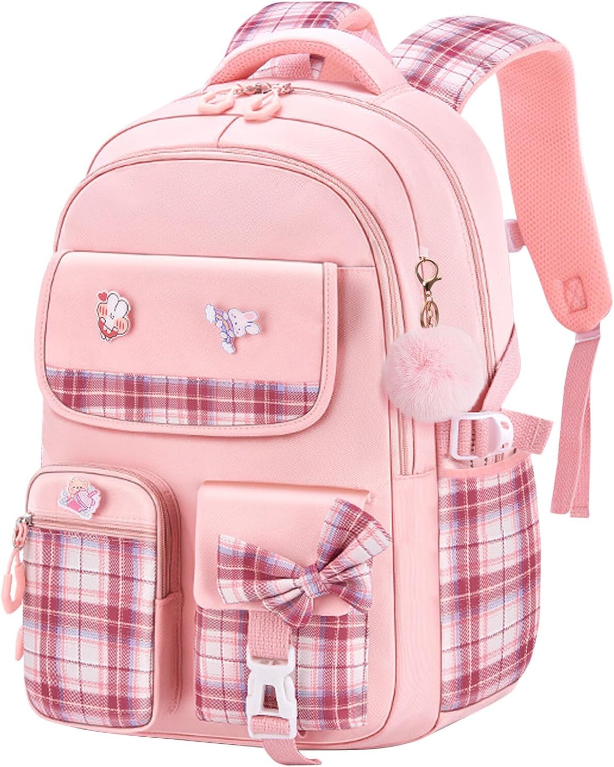 Girls Backpack Kids Backpack for Girls School Kawaii Bookbag Book Bag for Elementary Primary School