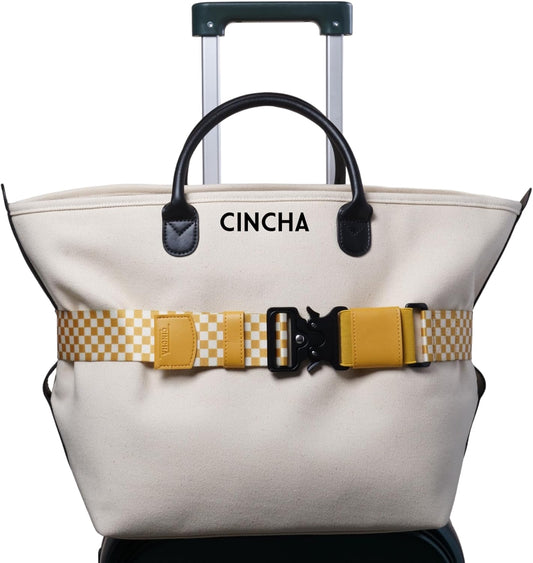 The Original Cincha Travel Belt for Luggage - Add a Bag Luggage Strap for Carry On Bag - Airport Travel Accessories for Women & Men - As Seen on Shark Tank