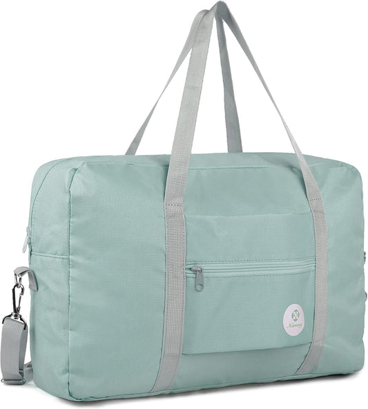For Spirit Airlines Personal Item Bag 18x14x8 Foldable Travel Duffel Bag Tote Carry on Luggage Duffle Overnight for Women and Men