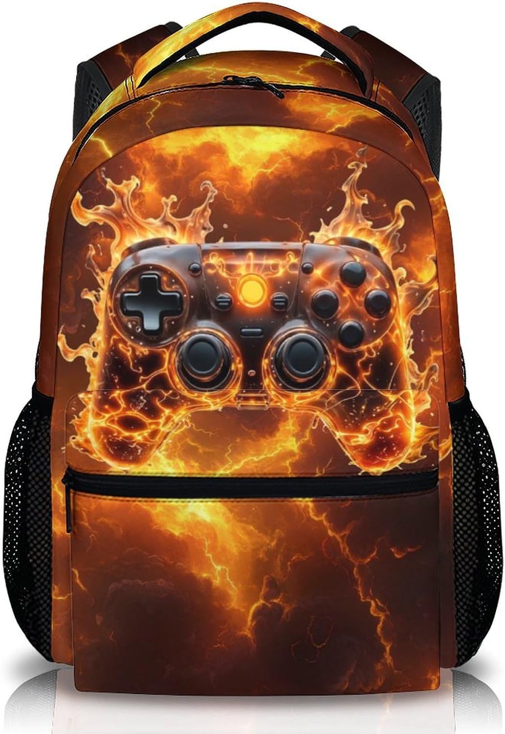 Boys Backpack, Cool Gaming Bookbag for Preschool Elementary Kindergarten, Large Capacity Kids Schoolbag for Travel School Camping