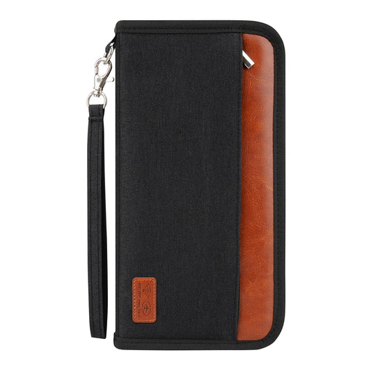 Passport Holder Family Travel Large RFID Blocking Passport Organizer, Travel Essentials Premium