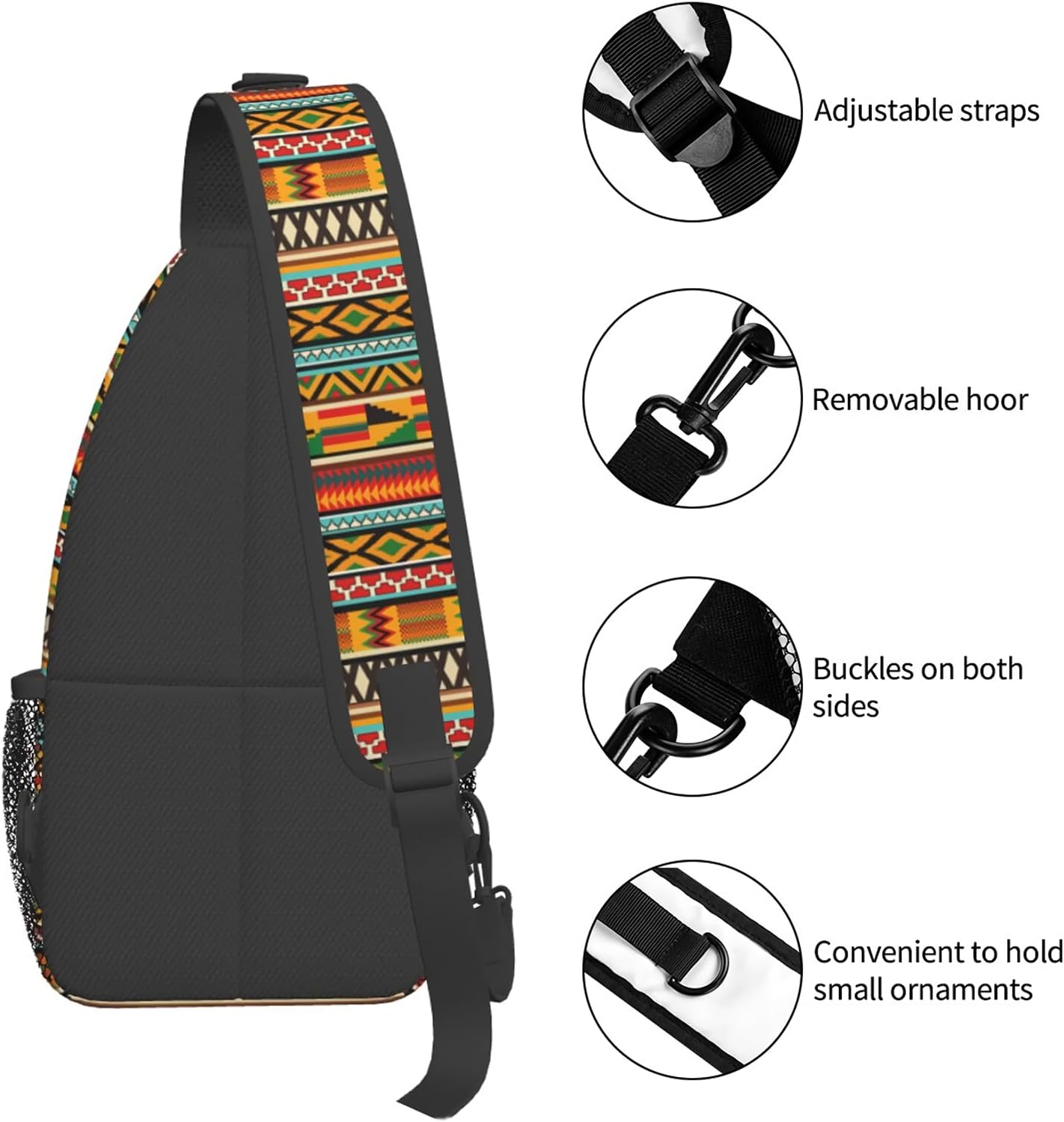 Sling Backpack Trendy Sling Bag Multipurpose Crossbody Sling Travel Hiking Crossbody Shoulder Backpack