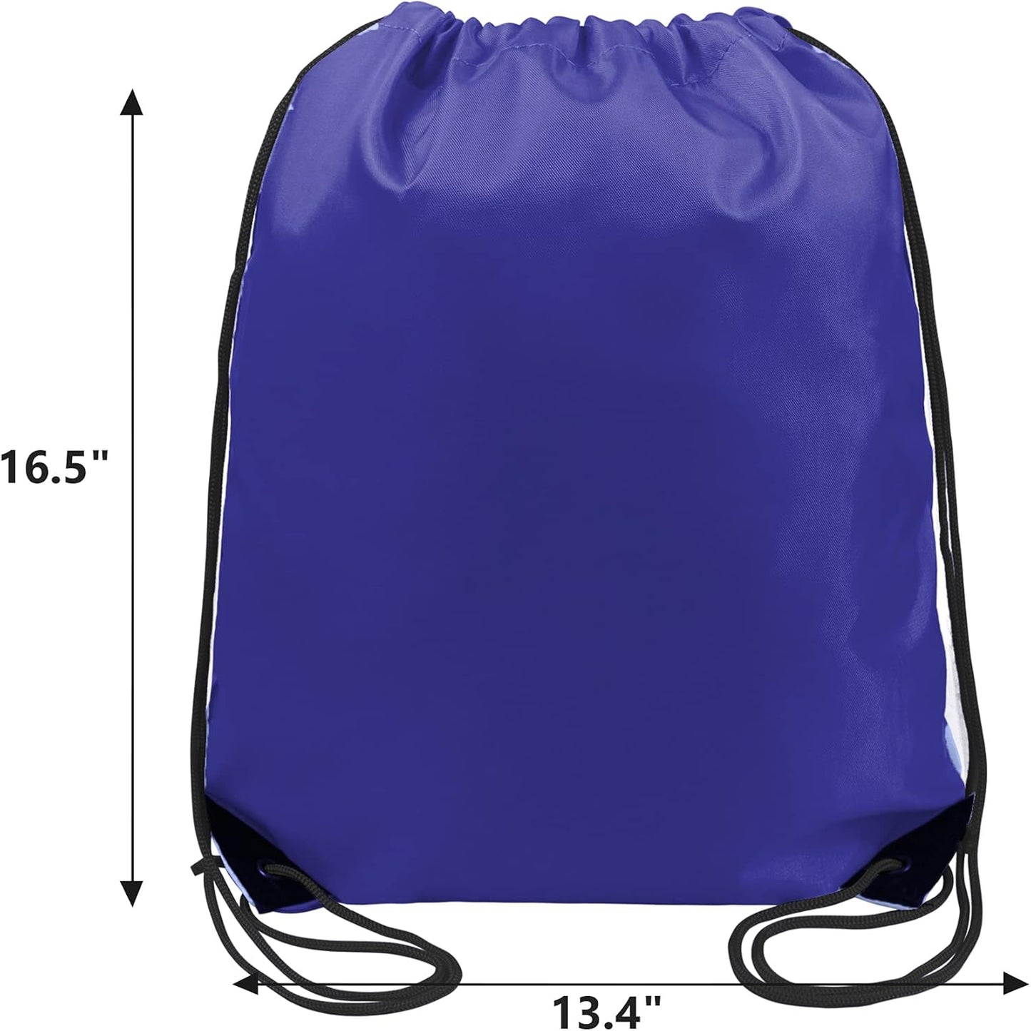 BeeGreen Drawstring Backpack Bags 20,30,50 Packs Reflective String Bags for Gym Sport Trip Cinch Sack DIY for Women Men