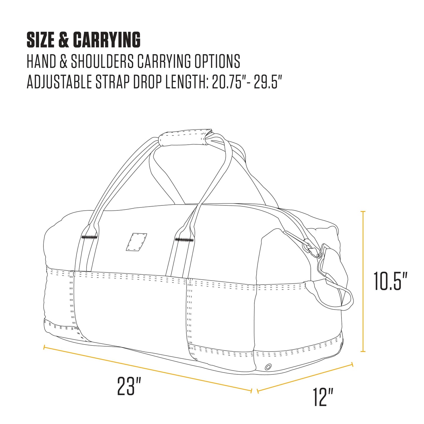 Carhartt Utility 55L Duffel Black