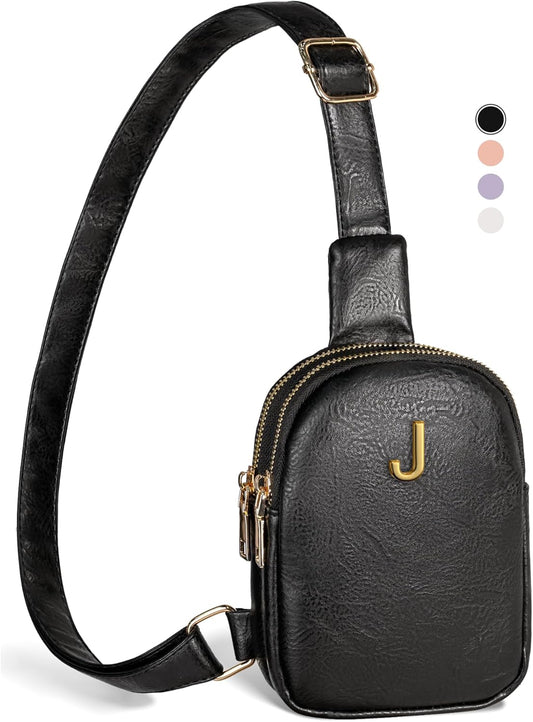 Initial Crossbody Bags for Women Girls, Teen Girl Gifts, Lightweight Phone Purses with Crossbody Strap, Handsfree Travel Sling Bag, Personalized Traveling Gifts