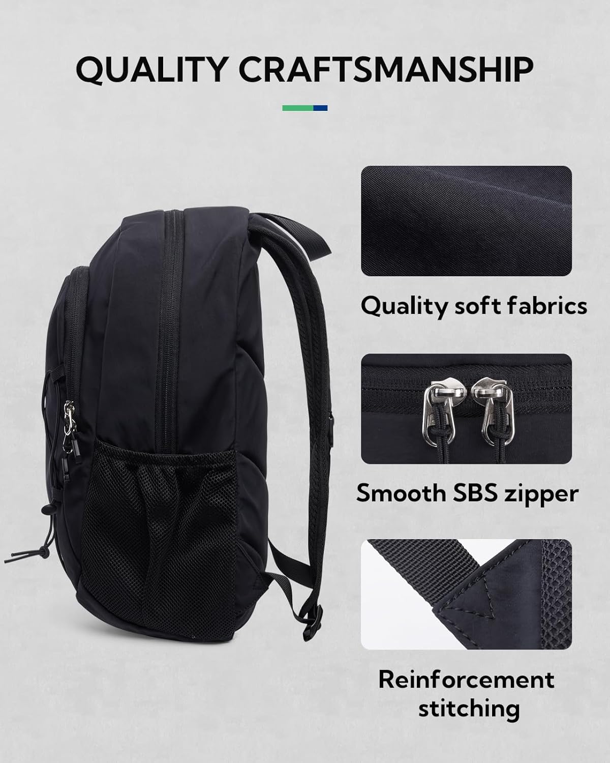 WATERFLY 12L Small Hiking Backpack: Day Pack Lightweight Travel Bag Camping Fitness Cycling Outdoor Sports Daypack For Women Men Teenager