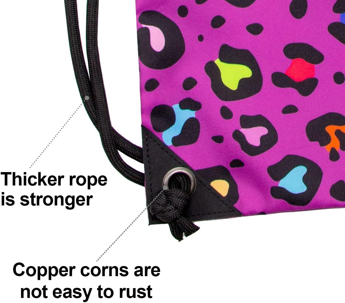 HOLYLUCK Drawstring Backpack Bag Sport Gym Sackpack