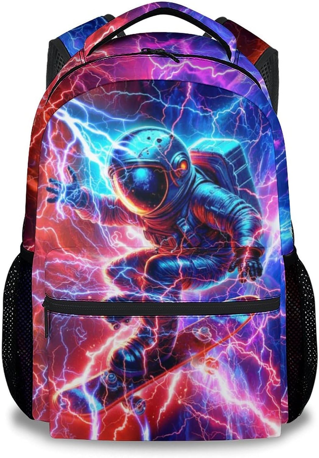 School Backpack for Kids - 17 Inch Cool Planet Backpacks for Boys 4-6 - Lightweight Durable Travel