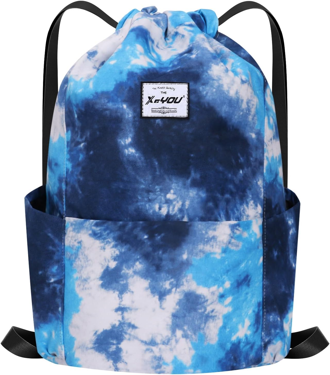 XEYOU Drawstring Sports Backpack Lightweight Gym Yoga Sackpack Shoulder Rucksack Casual Outdoor Daypack for Women and Men