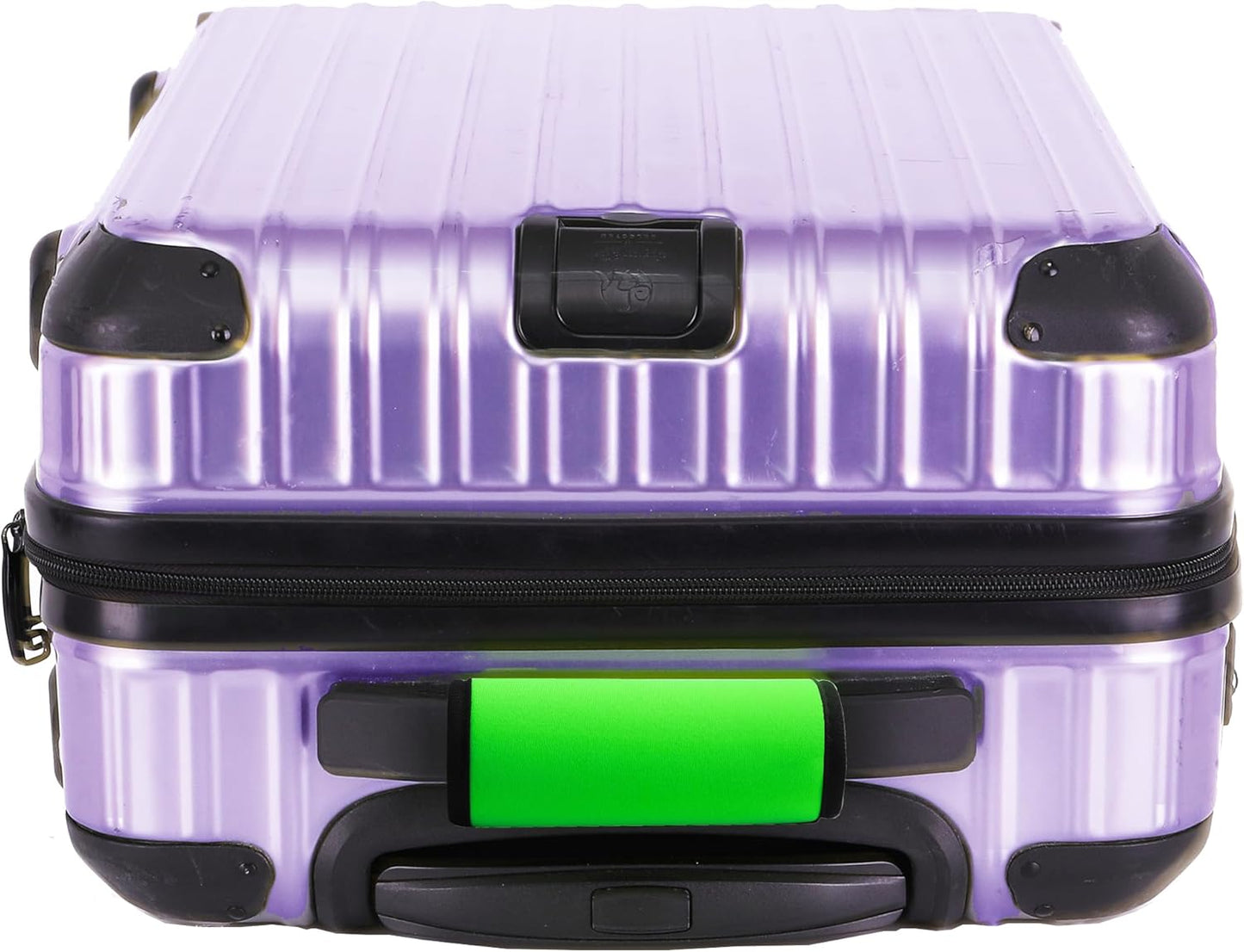 Neoprene Luggage Handle Wrap-Luggage Identifiers for Suitcase Unqiue Bright Neon Green Luggage Tags/Markers for Travel Accessories Bag