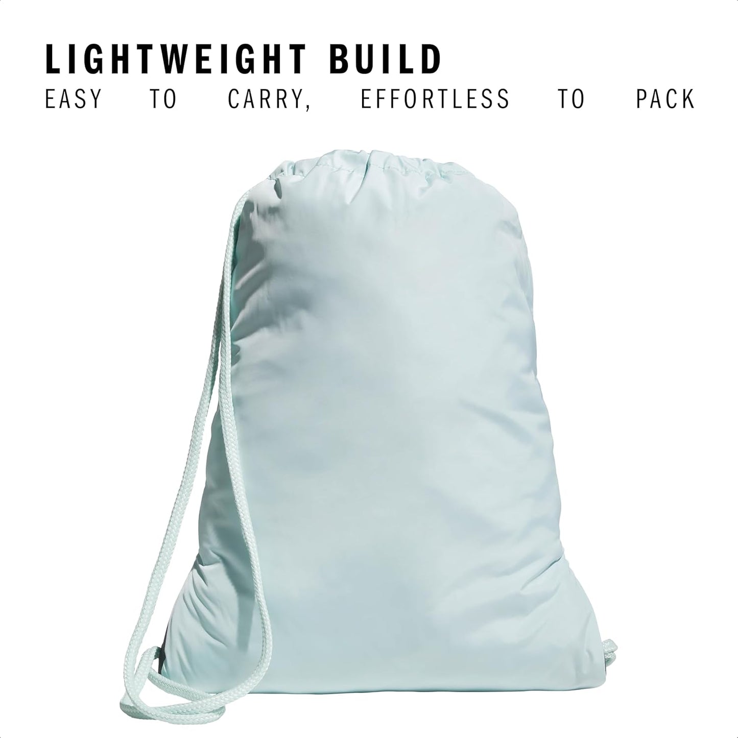 adidas Alliance Sackpack – Drawstring Backpack Small Bag for Men and Women