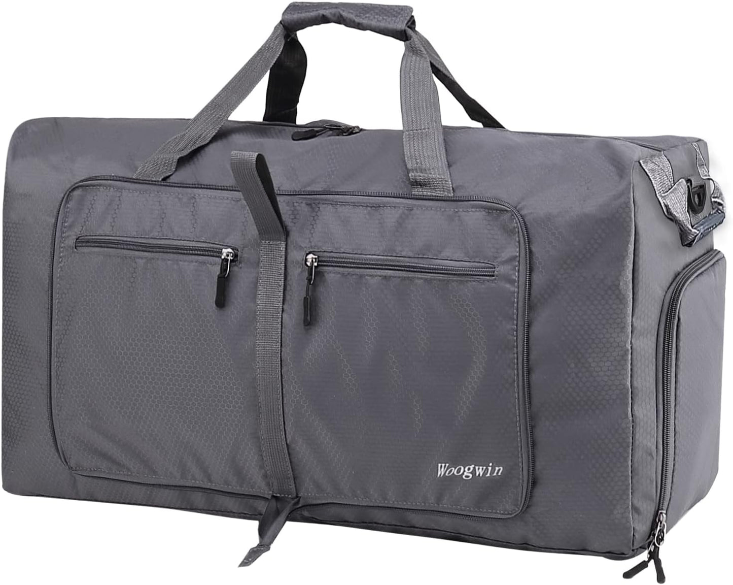 Woogwin Travel Duffel Bag Large Foldable Waterproof Overnight Bag for Beach Swim Bags Pool Sports