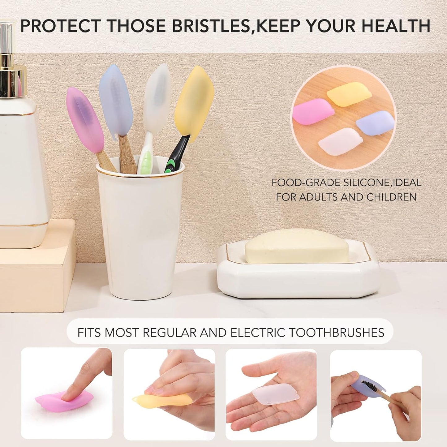 Muslish 21 Pack Travel Bottles for Toiletries, Leak-Proof TSA Compliant Silicone Travel Size