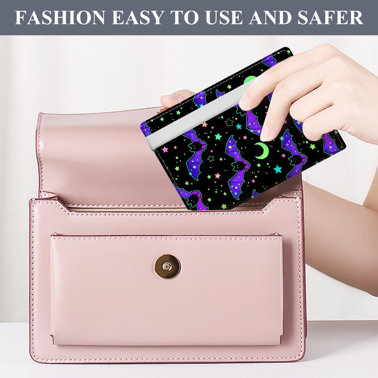 Passport Holder for Travel Essentials, RFID Premium Leather Passport Wallet Cover Case for Travel