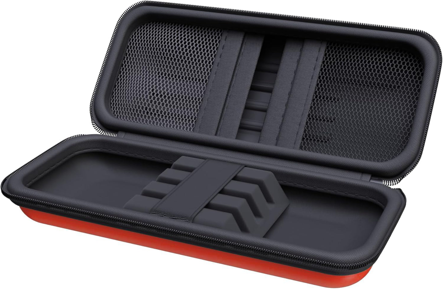 Dart Case,Darts Carrying Case Holds 3 Darts and Extra Accessories,Built-In Storage Tubes and Pockets for Flights, Tips, Shafts ect. (red)