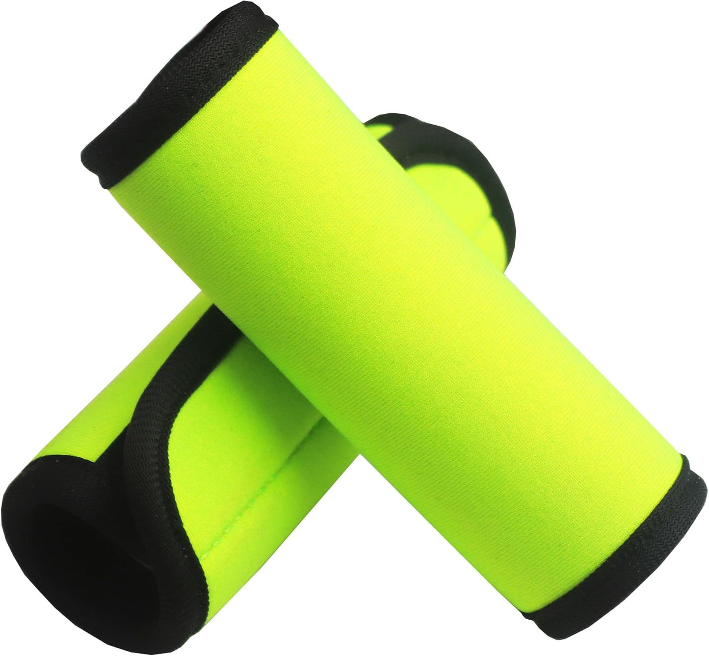 Luggage Handle Wrap 2 Pack Luggage Handle Wraps for Suitcase Bright Neoprene Luggage Handle Covers/Extender/Identifiers-Travel Accessories Must Haves (Yellow-2 Pack)
