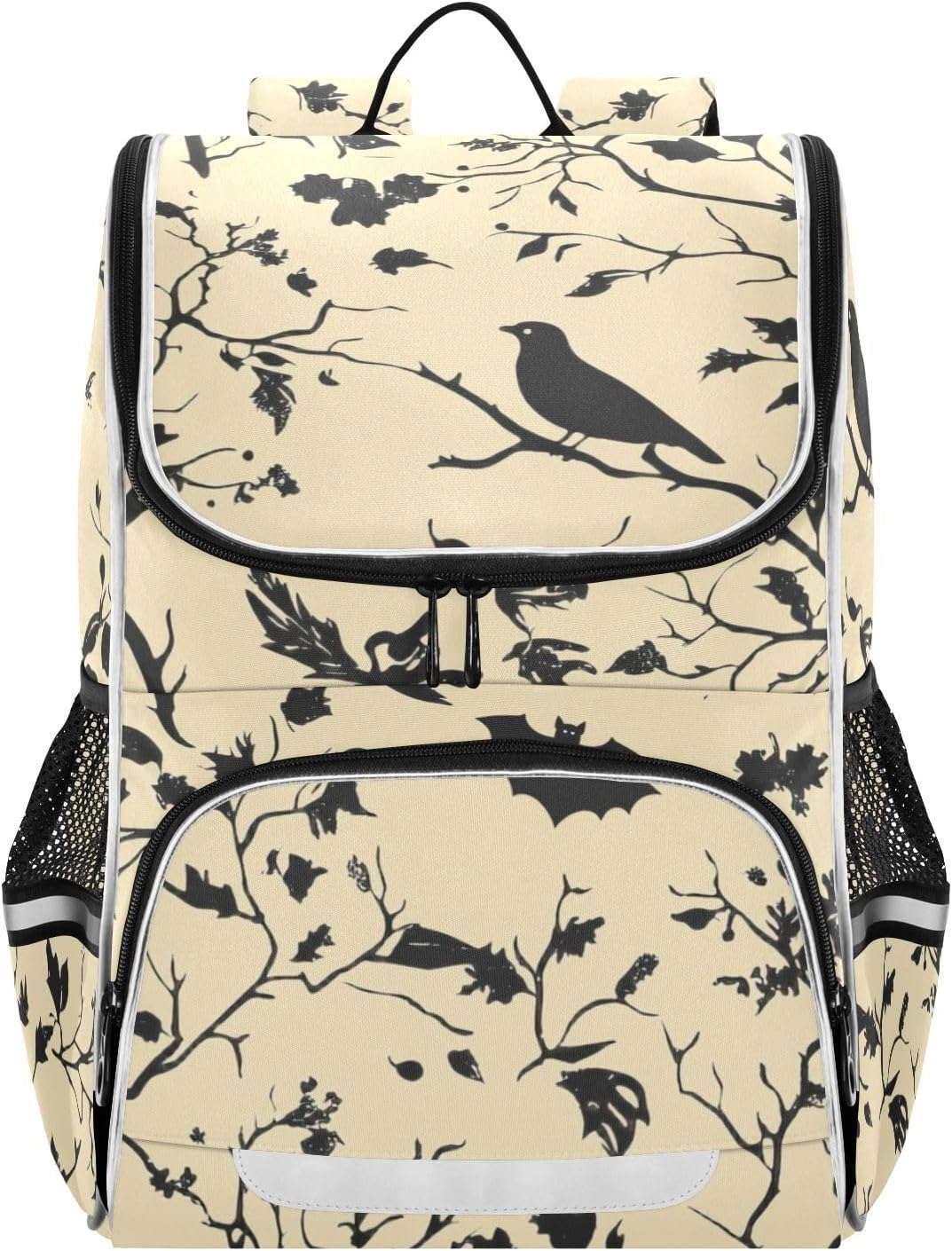 Bats Raven Gothic Cute Backpack For Girls Kids Backpack Boys Teen School Bag Bookbag Travel Daypacks