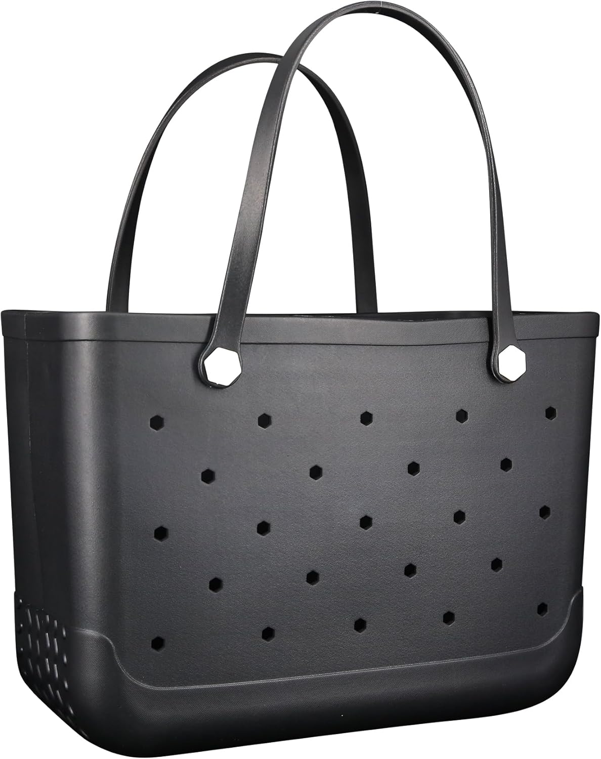 CXY Rubber Beach Bag, Waterproof Travel Tote bag for Women Outdoor Summer Beach Tote Washable Bag Open Handbag for Daily
