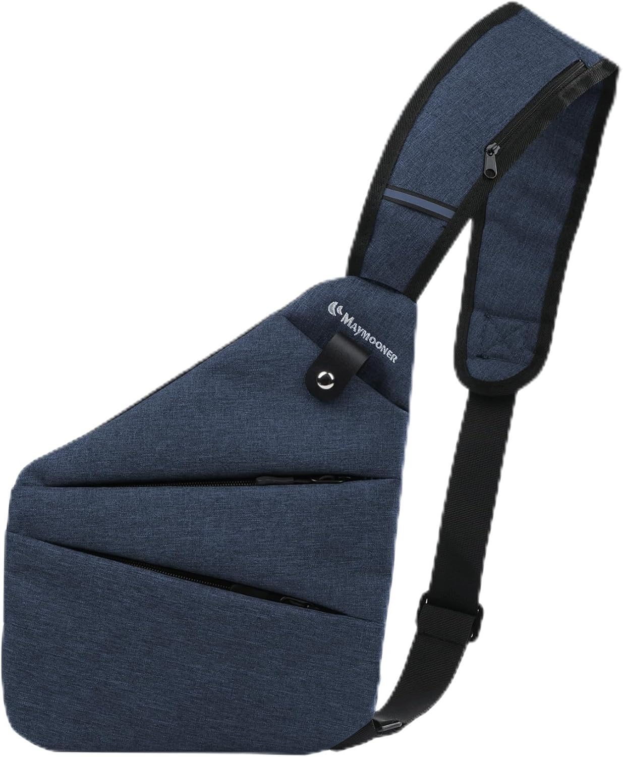 Men Small Sling Shoulder Crossbody Bag Anti-theft One Strap Casual Chest Bags Slim Backpack Outdoor Hiking Biking