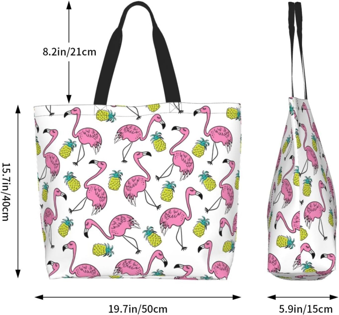 Tote Bag Beach Bag for Women Reusable Grocery Large Shopping Shoulder Bag Travel Handbag