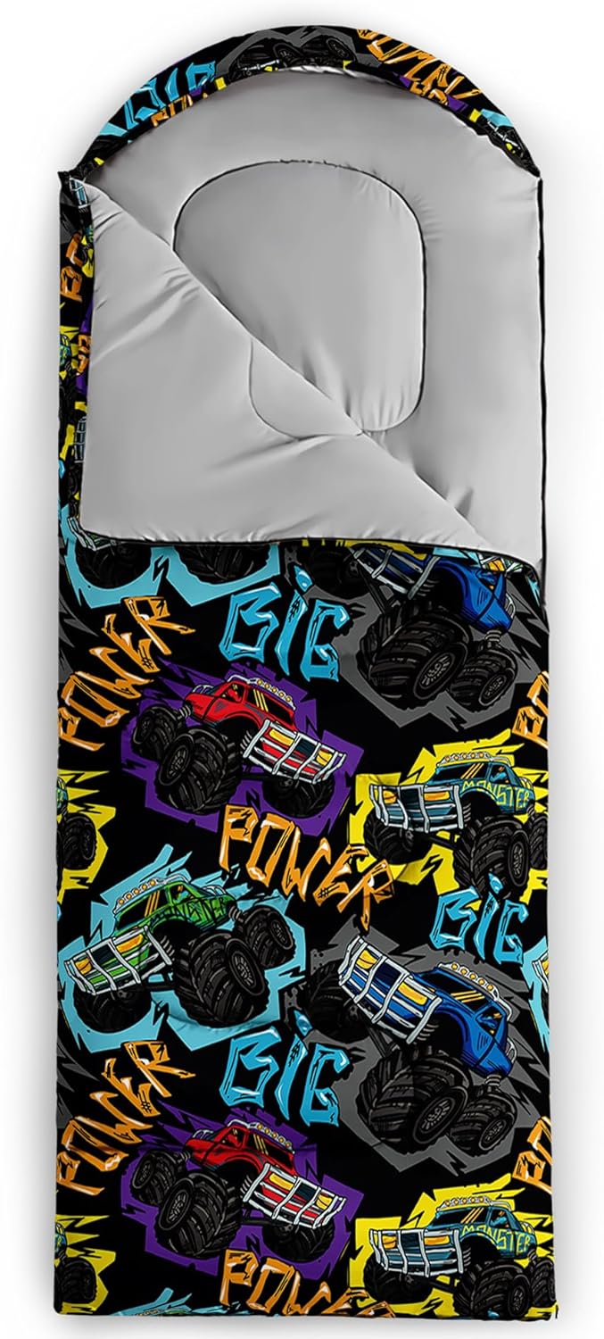 QOOMO Camping Sleeping Bags,3 Season Warm & Cool Weather,Lightweight,Waterproof Sleeping Bags for
