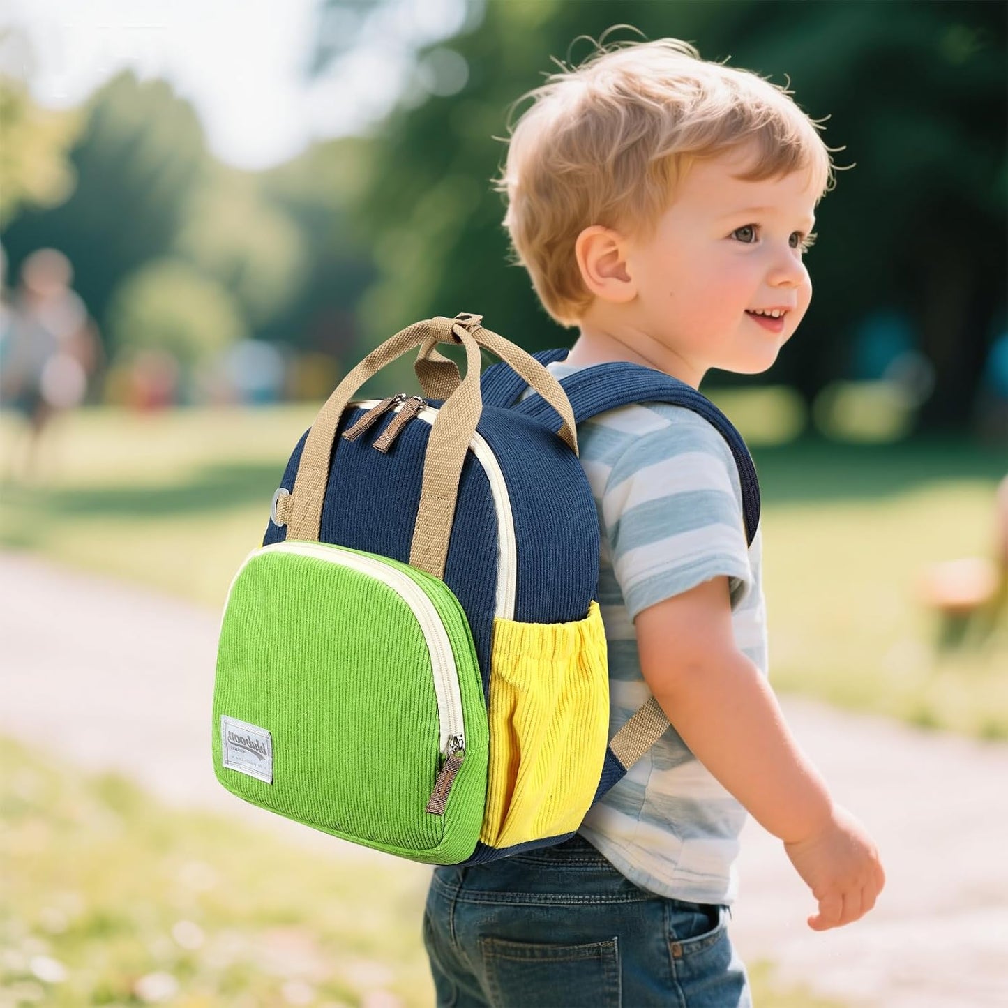 Bluboon Toddler Backpack for Girls Boys 2-4 Cute 12" Preschool Kindergarten Backpacks Kids Daycare Bags School Travel