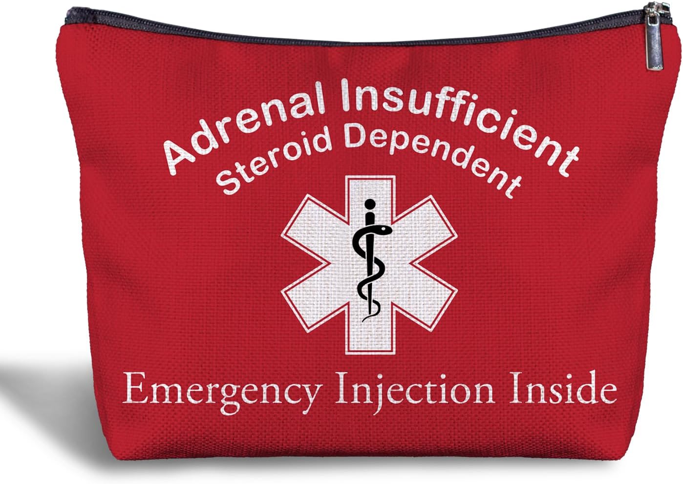 Nurse Doctor Cosmetic Bag - Doctor Nurse Gifts for Women, Nurse Small Medical Bag,Adrenal Insufficiency Makeup Bag, Emergency Makeup Bag, Emergency Injection Bag for Travel (4)