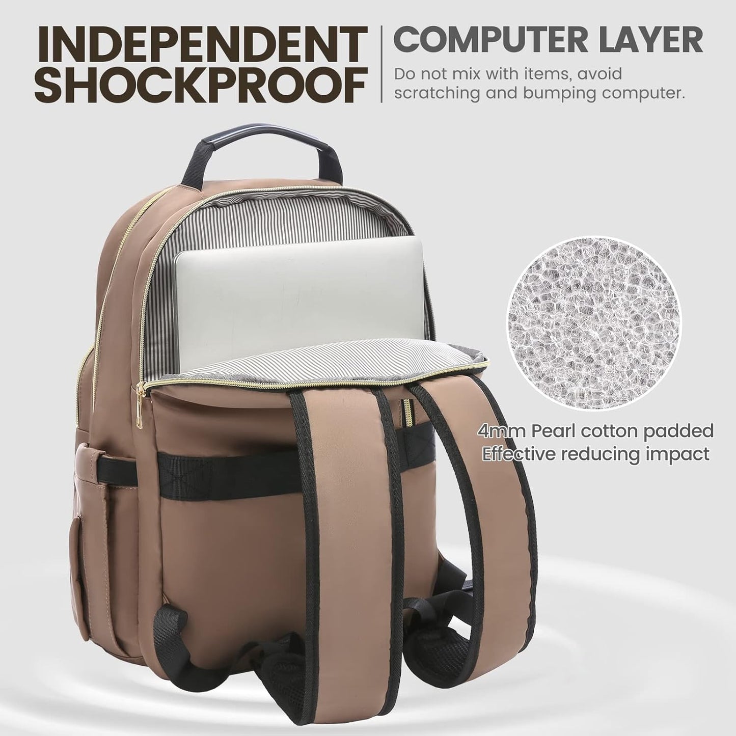 LOVEVOOK Laptop Backpack for Women 15.6 inch,Cute Womens Travel Backpack Purse,Professional Laptop