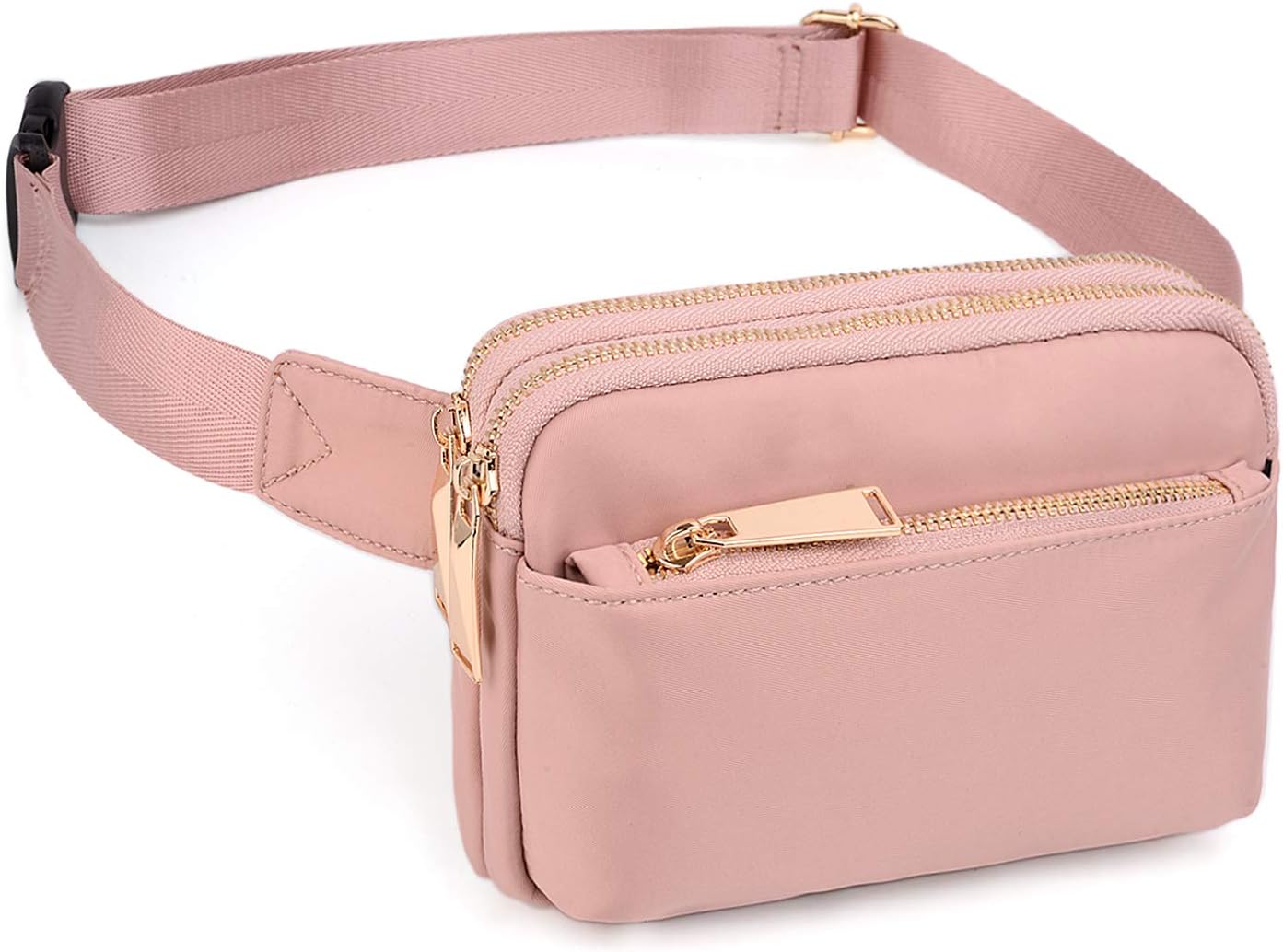UTO Fanny Pack for Women Crossbody Trendy Fashion Belt Purse Chest Waist Hip Bumbag for Outdoor Shopping Travel Hiking