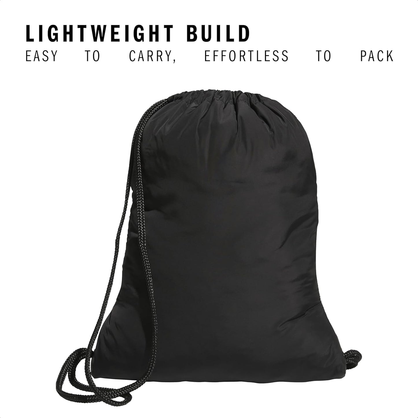 adidas Alliance Sackpack – Drawstring Backpack Small Bag for Men and Women