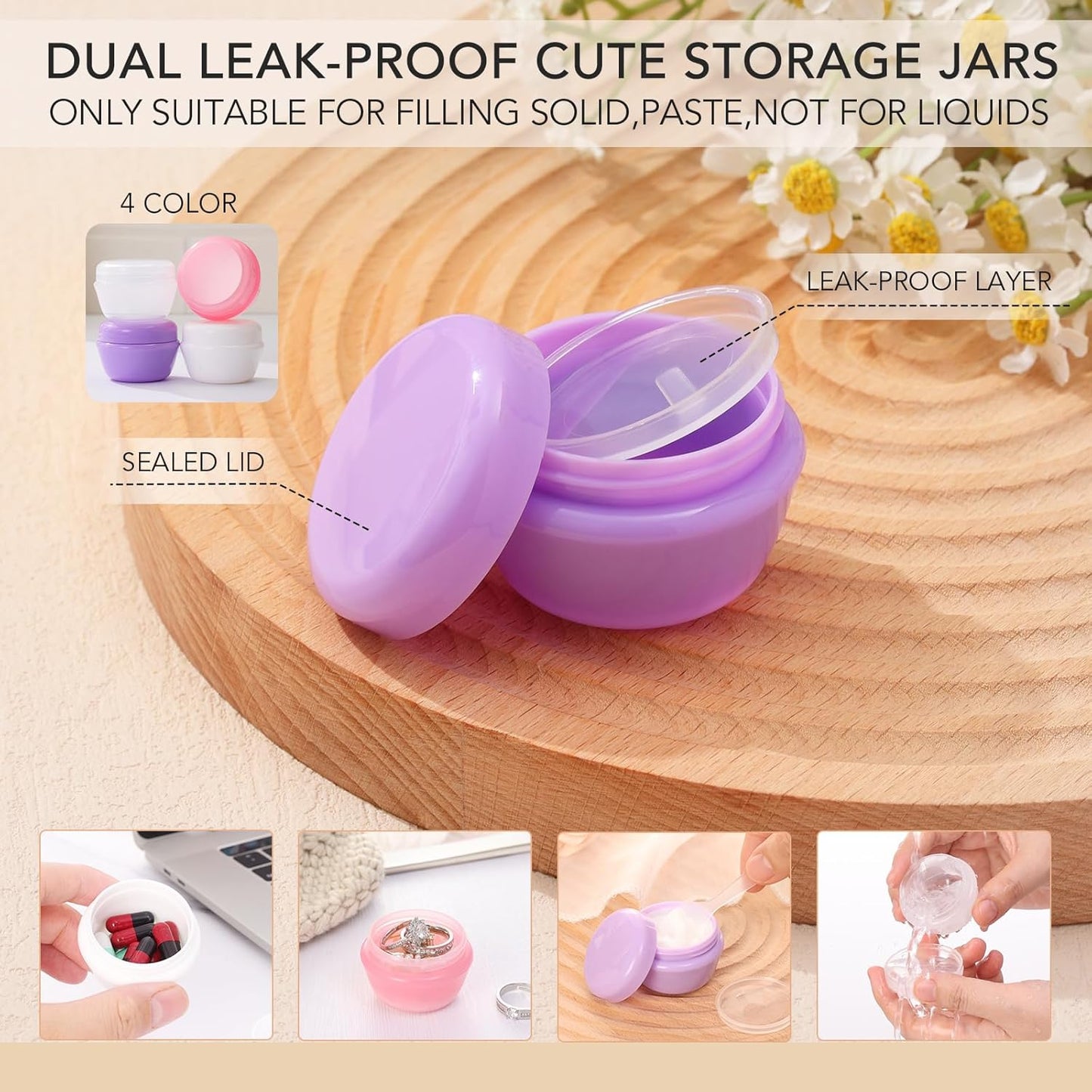 Muslish 21 Pack Travel Bottles for Toiletries, Leak-Proof TSA Compliant Silicone Travel Size
