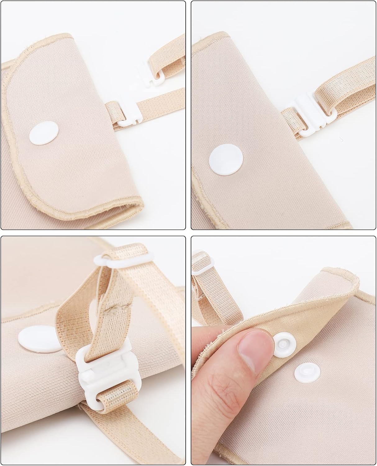 Hidden Bra Wallet, Travel Neck Pouch & Secert Money Pocket for Woman to Keep Valuables Safe for Secure Travel with Adjustable, Elastic Strap(Fleshcolor)