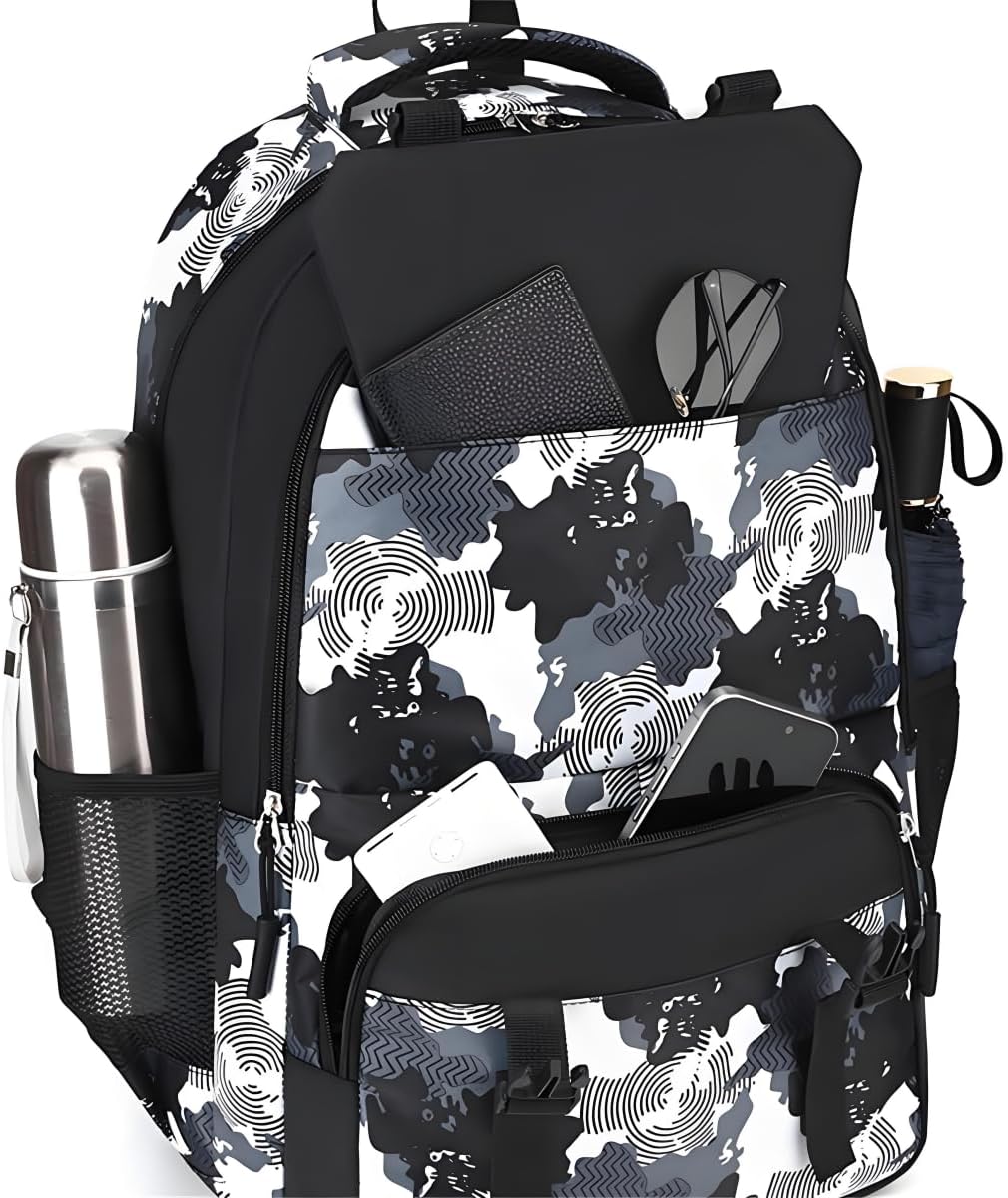 Backpack for Boys Kids School Bags Teen Elementary Middle Student Backpacks 16 inch Laptop Bag Back Packs(Gray Blue)
