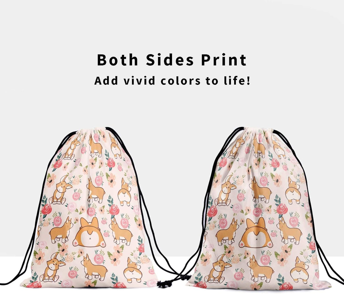 Nerxy Pet Gymnastics Grip Bag Dog Cat Drawstring Grip Bags Puppy Shoe Bag Gym Storage Pouch