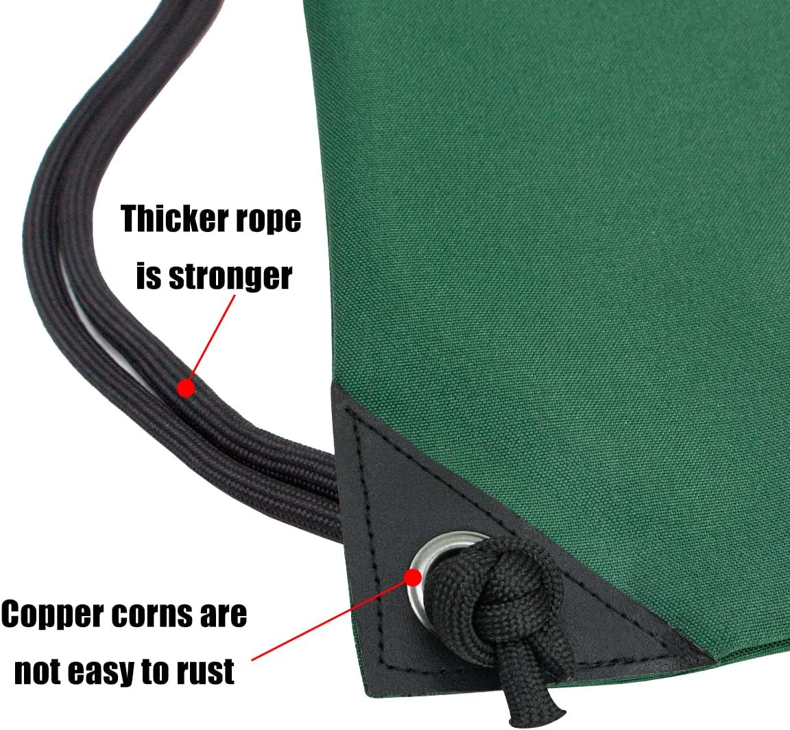 HOLYLUCK Drawstring Backpack Bag Sport Gym Sackpack
