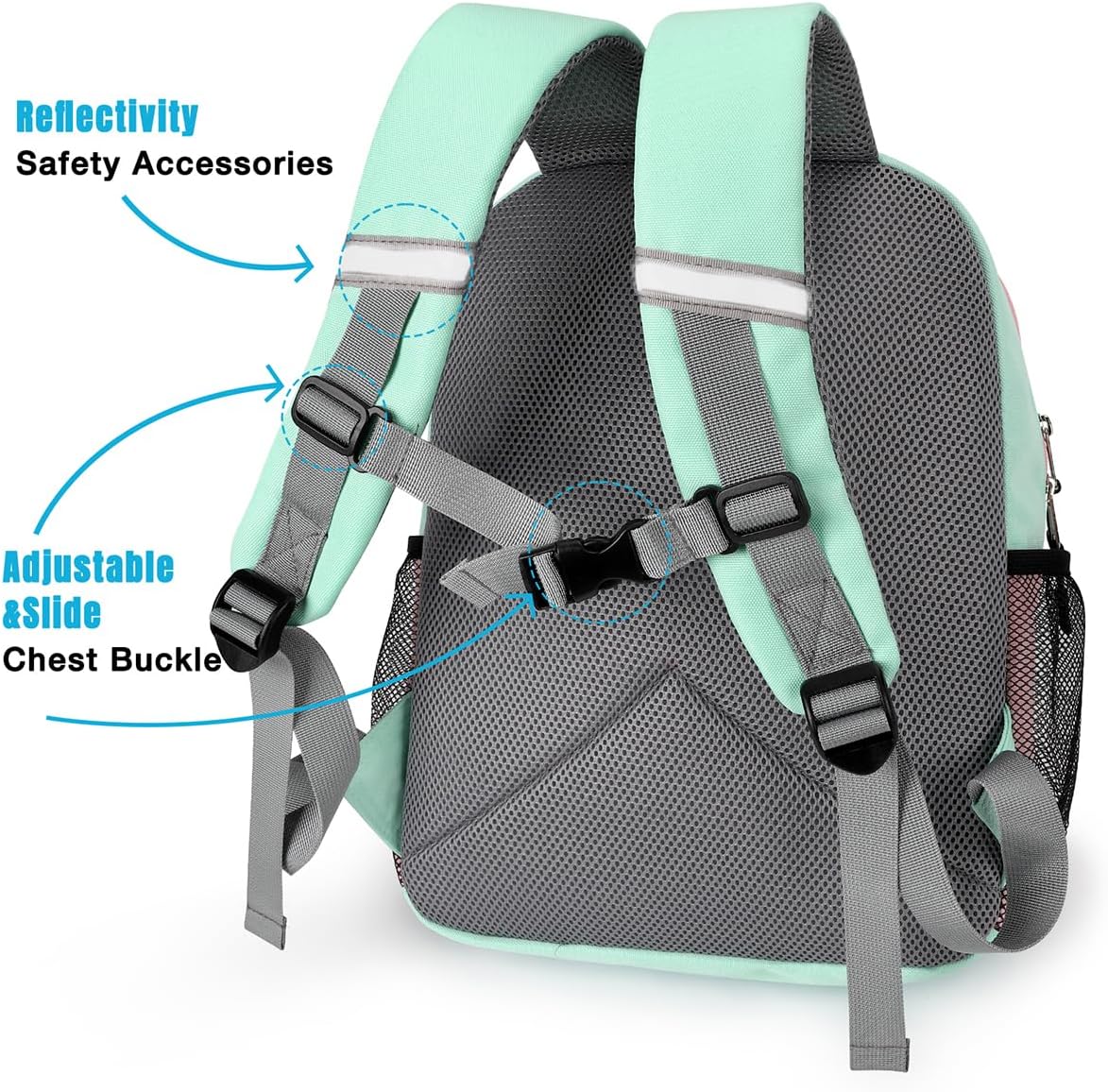 STEAMEDBUN Toddler Backpack for Girls 2-4,Kindergarten Backpack for Girls,Preschool Backpack,Mini