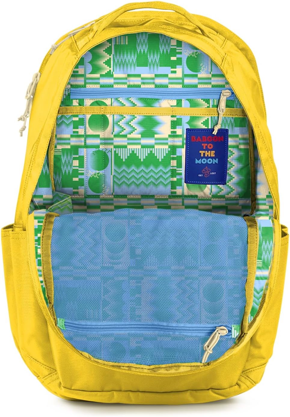 Baboon to the Moon City Backpack - in Multiple Colors, Versatile, Water-Repellent, 16" Laptop-Friendly Backpack (Amber)