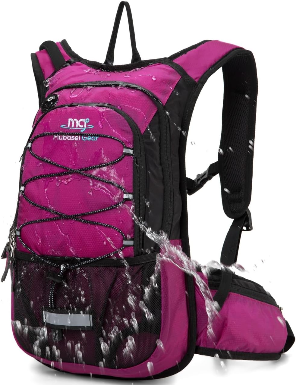 15L Insulated Hydration Backpack Pack with 2L Water Bladder Lightweight Hiking Backpack Bag for