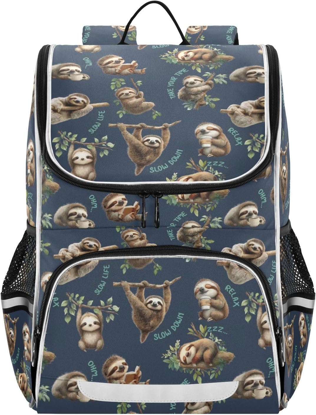 Sloths Cute Backpack For Girls Kids Backpack Boys Teen School Bag Bookbag Travel Daypacks
