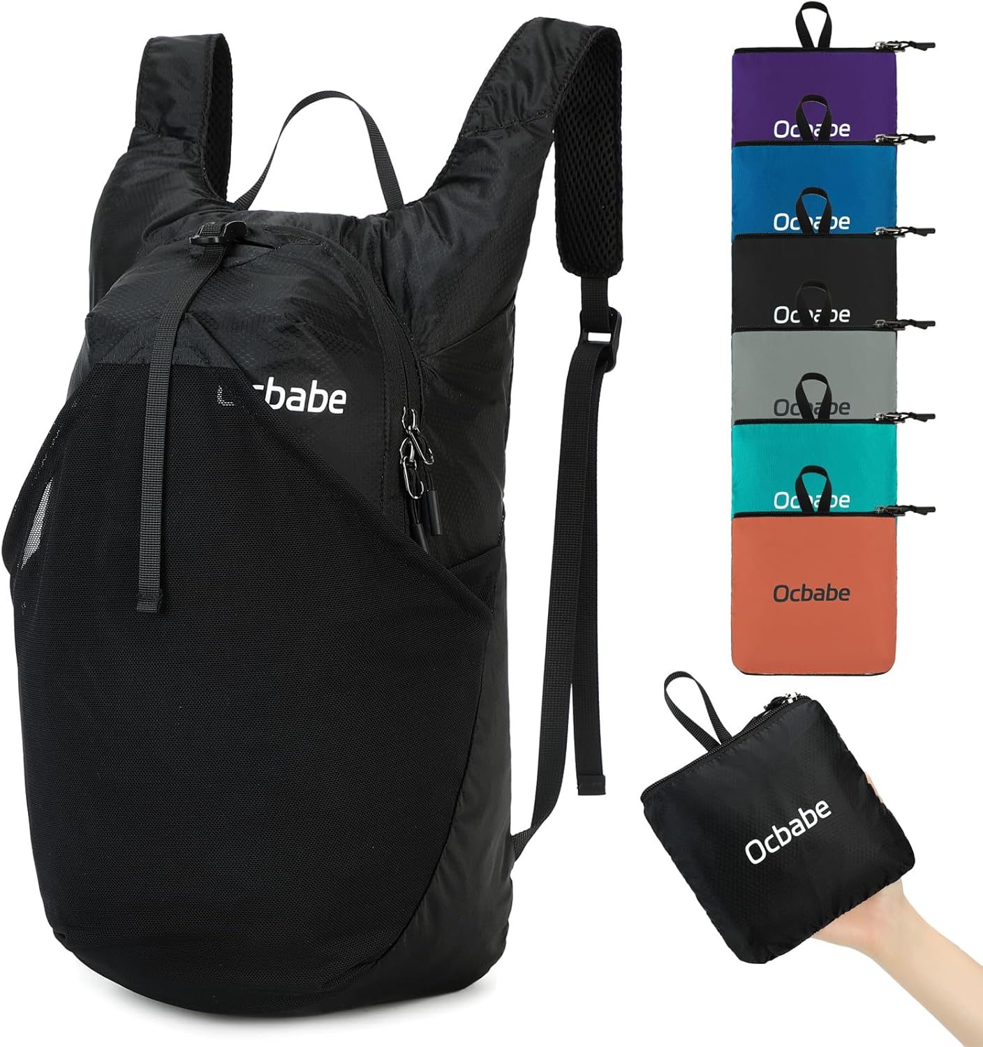 15L/25L Small Packable Lightweight Backpack Hiking Daypack Water Resistant Foldable Outdoor Camping