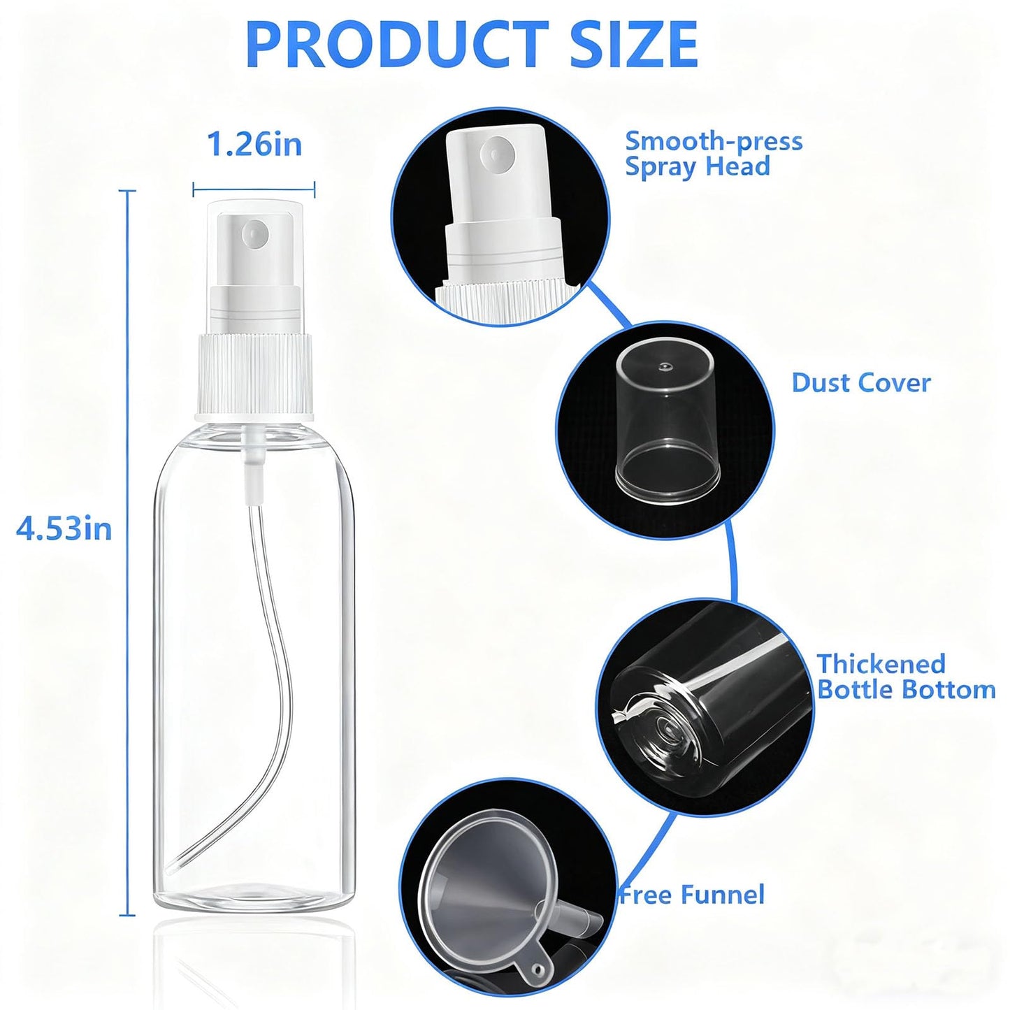 DTDNZKN 14 Pack Travel Bottles Set for Toiletries TSA Approved