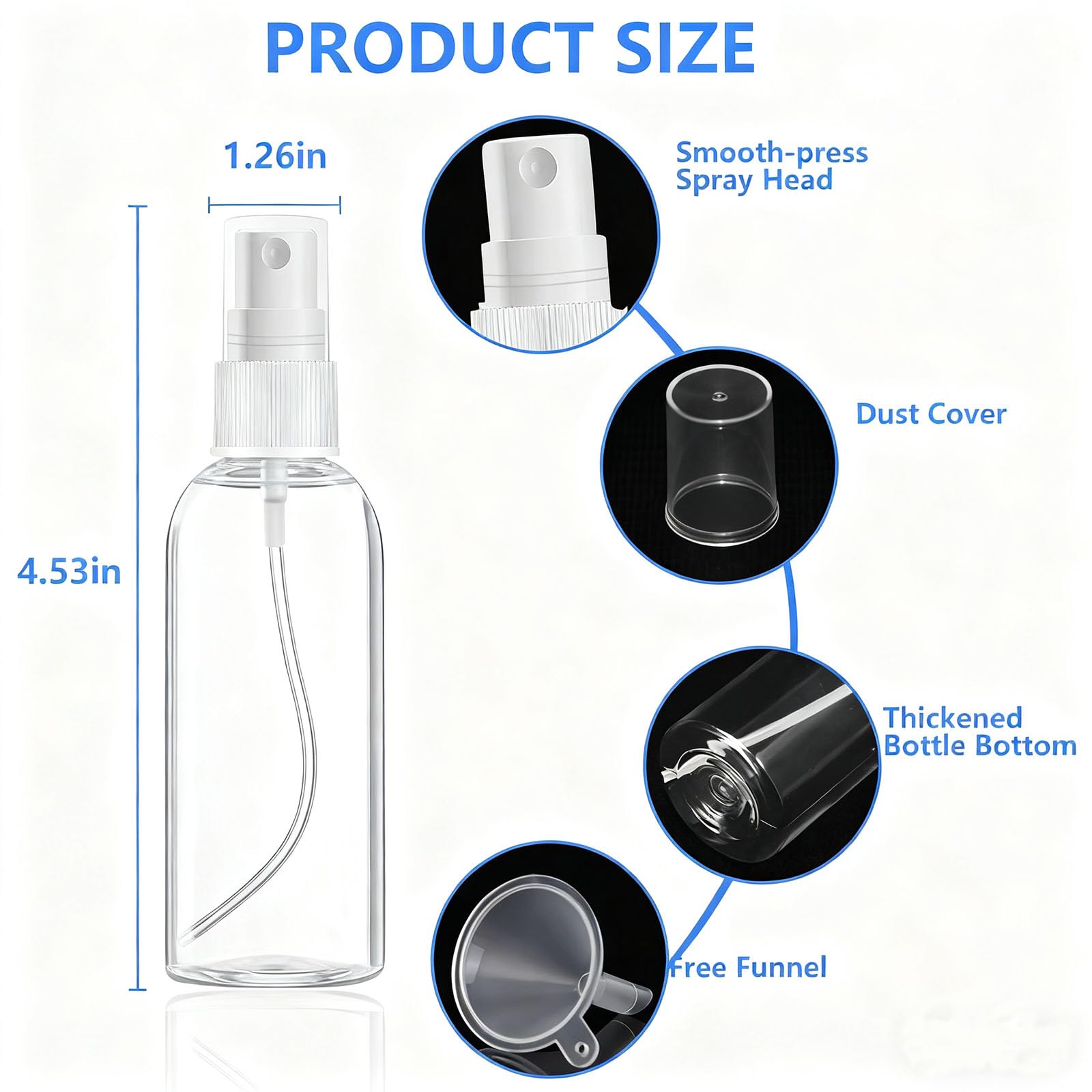 DTDNZKN 14 Pack Travel Bottles Set for Toiletries TSA Approved