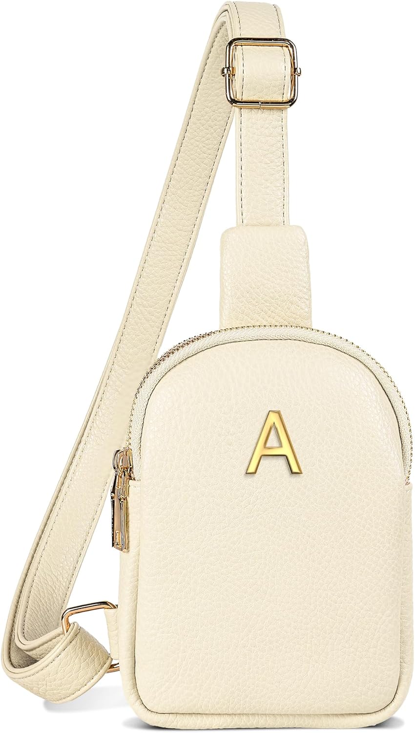 Gifts for 8 9 10 11 12 13 14 15 16 Year Old Girl, Initial Crossbody Bag for Girls, Birthday Gifts for Daughter Granddaughter, Tween Teen Girls Trendy Stuff, Stocking Stuffers for Kids