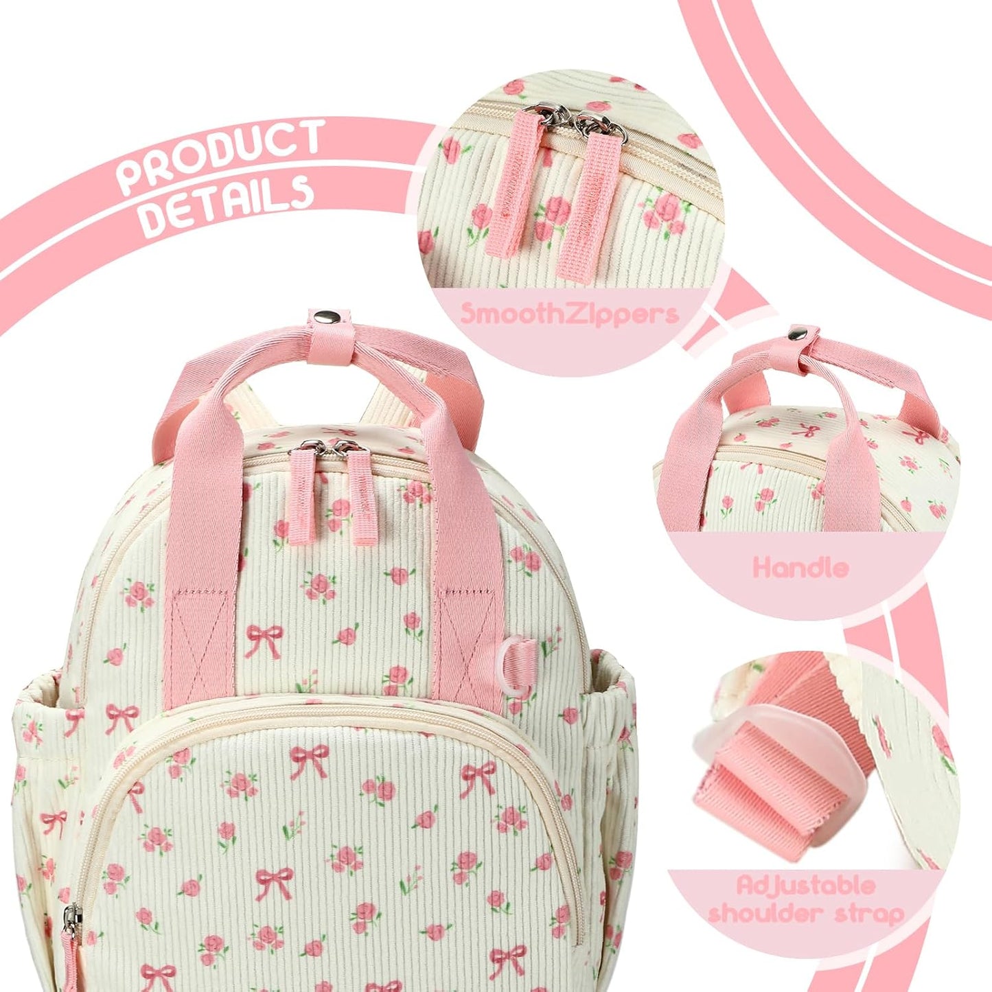 Bluboon Toddler Backpack for Girls Boys 2-4 Cute 12" Preschool Kindergarten Backpacks Kids Daycare Bags School Travel