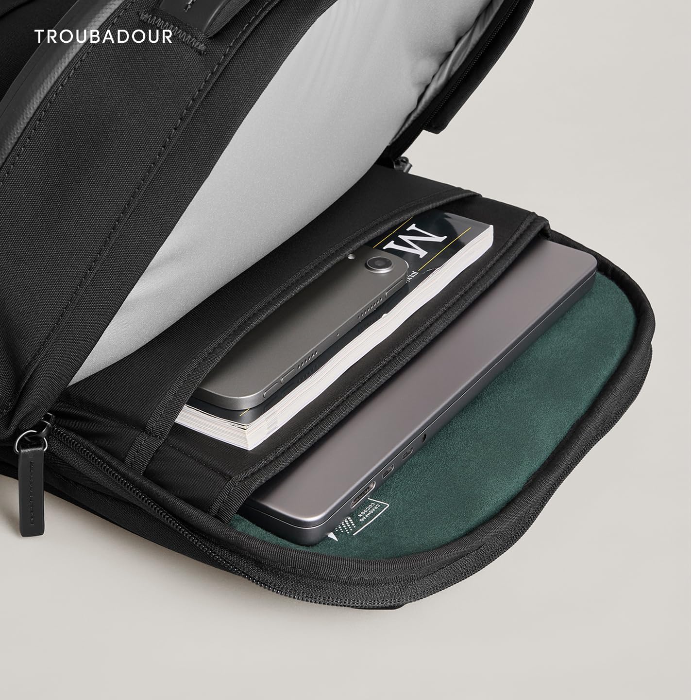 Troubadour Apex 4.0 Compact - 16L Premium Laptop Backpack - Ergonomic & Water Resistant - Designed